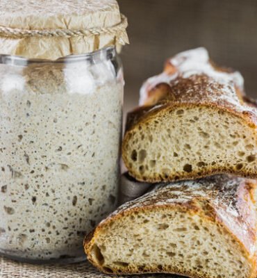 Kovászos készítése kenyérsütés