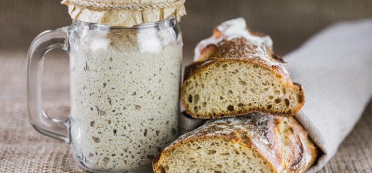 Kovászos készítése kenyérsütés