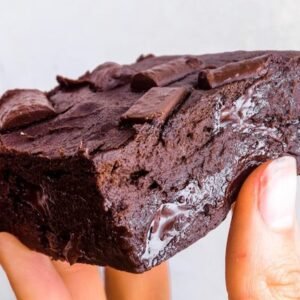Fitnesz brownie – cukormentes – de isteni!